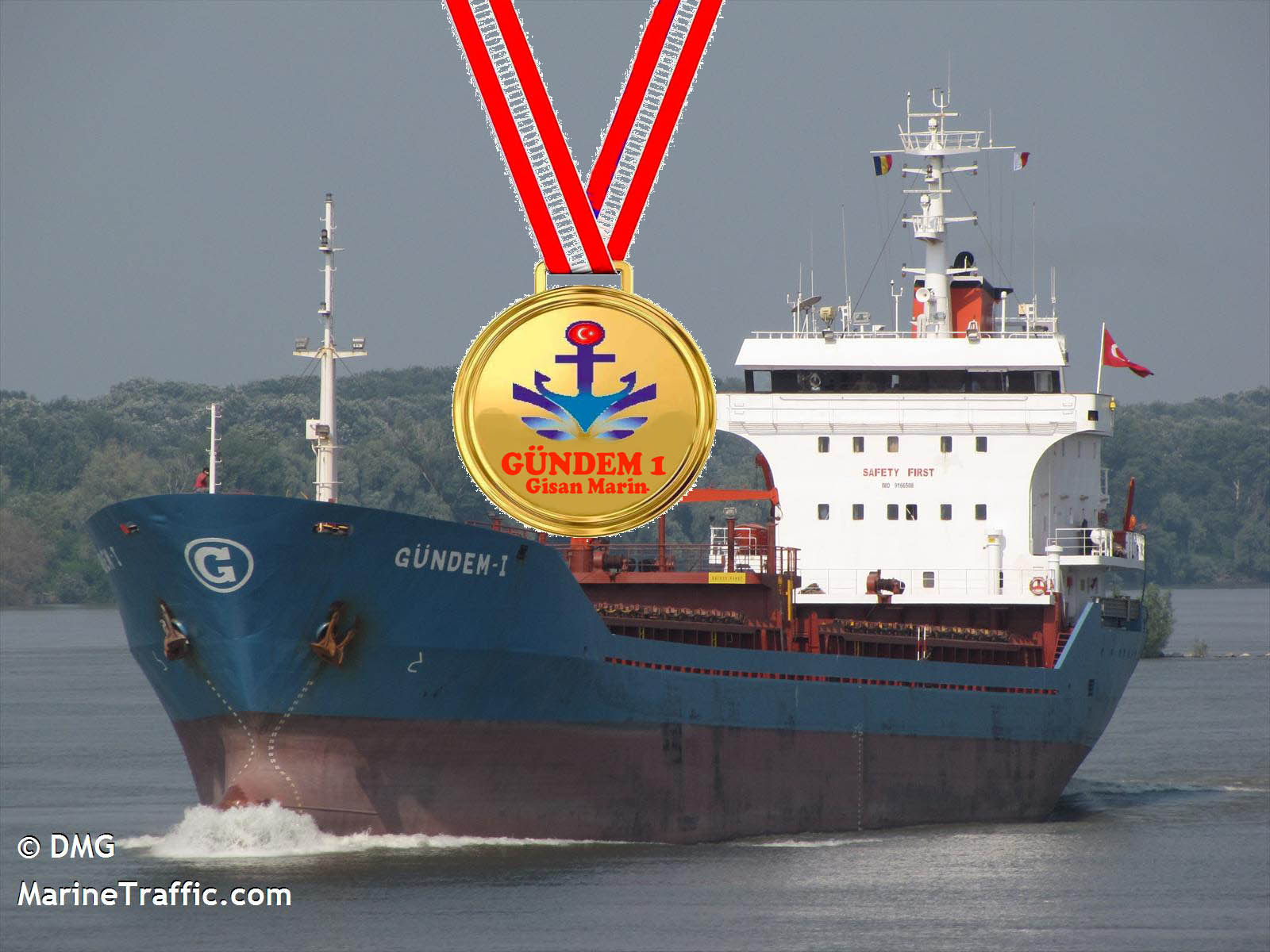 Nisan Gurur Madalyası GÜNDEM 1 Gemisine